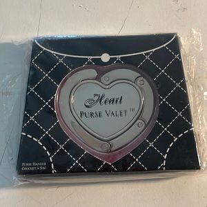 Compact Heart shape Purses Valet